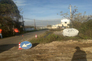 Allargamento rifacimento strada