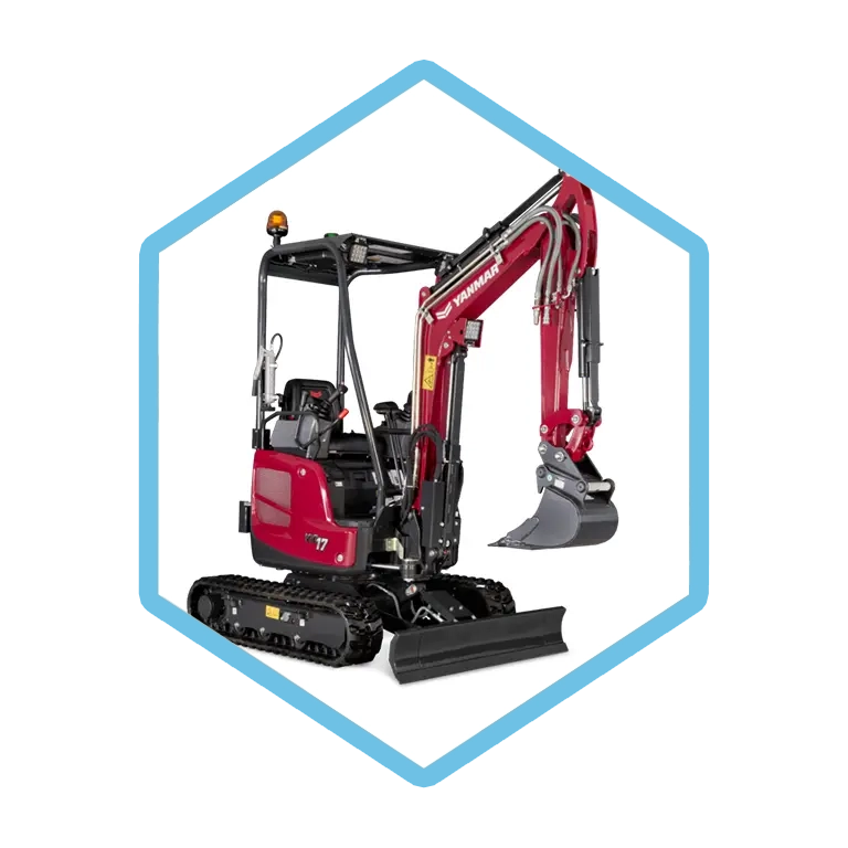 Miniscavatore Yanmar  17q